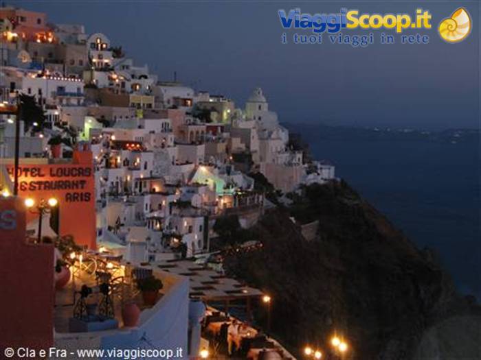 Thira di sera