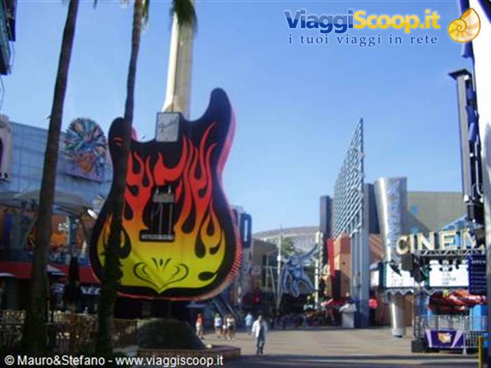 All'interno degli Universal Studios HARDROCK CAFE'