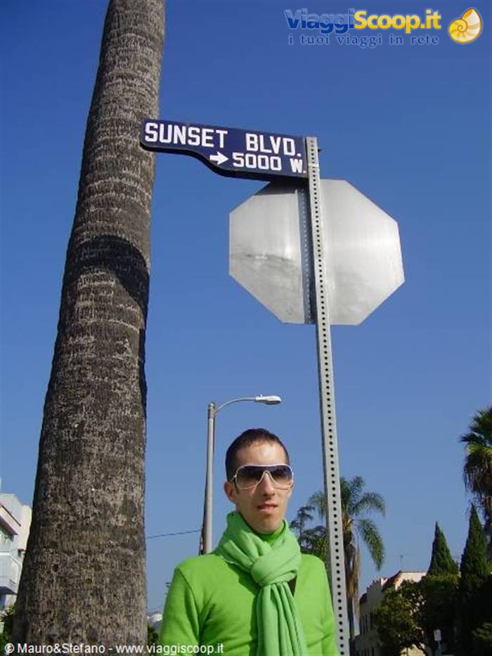 Mauro sulla Sunset Blvd