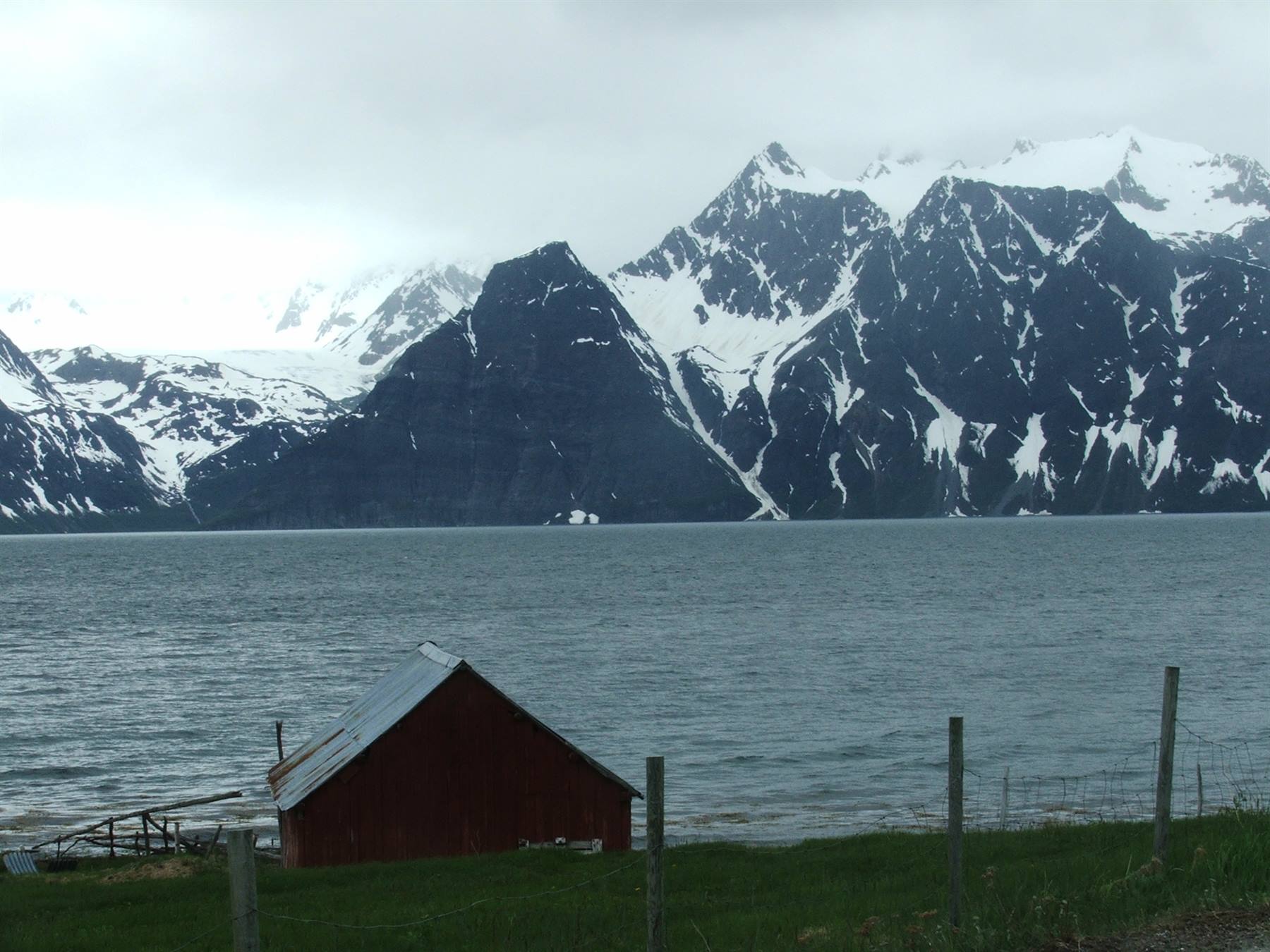 Lungo il fiordo di Skibotn
