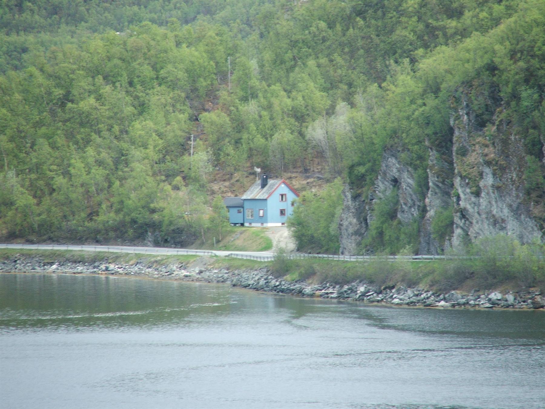 Lungo il fiordo di Skibotn