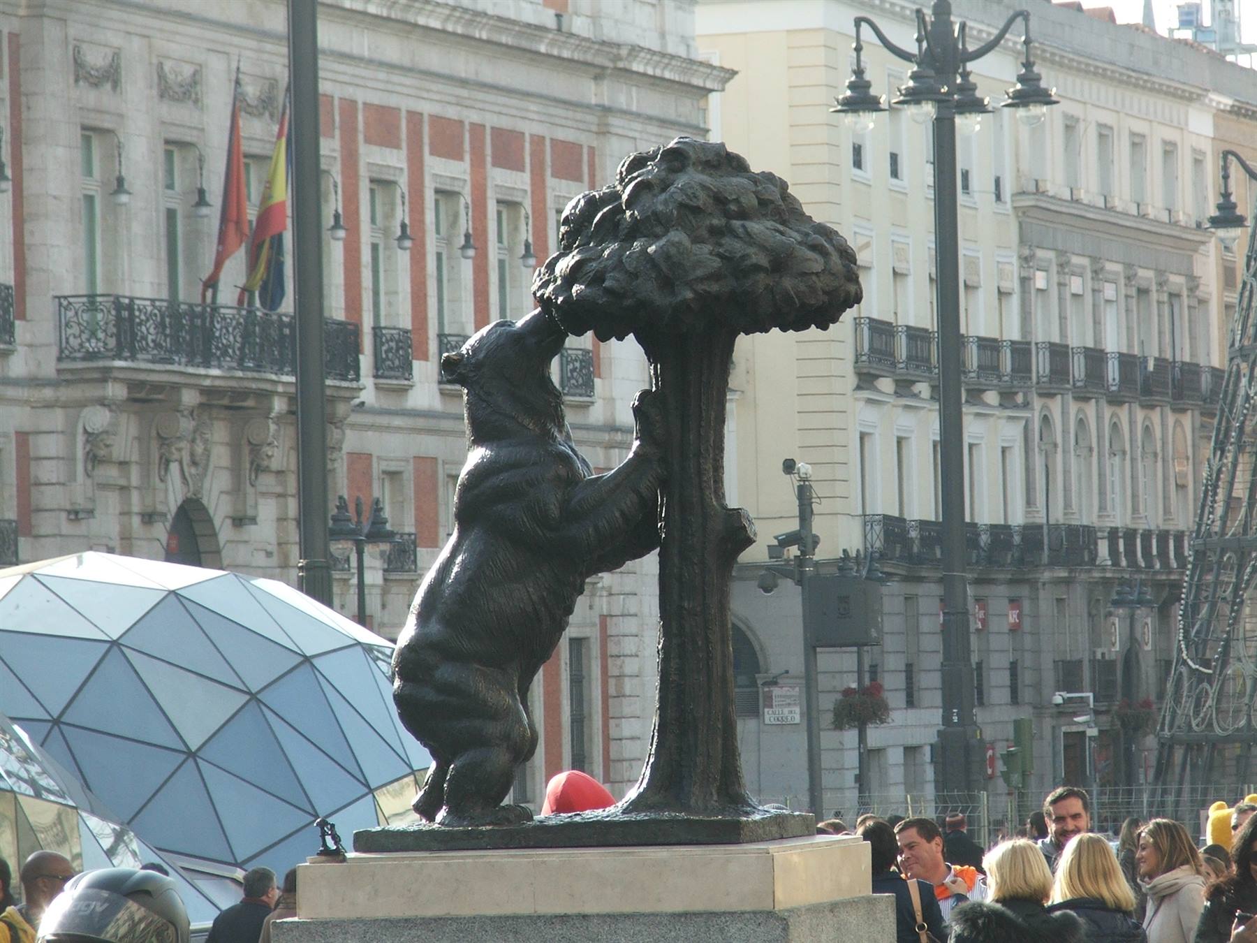 L'orsa, simbolo di Madrid
