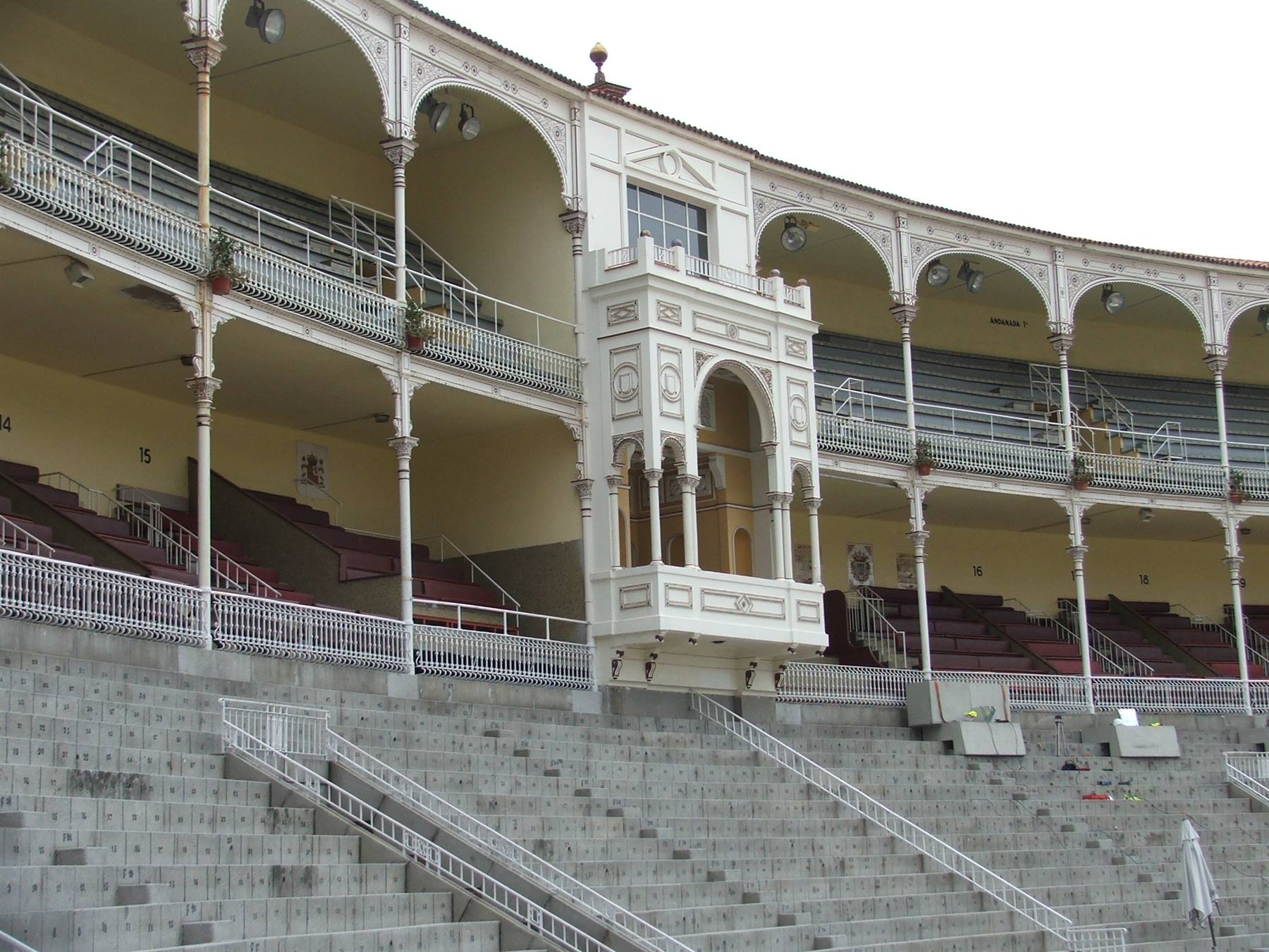 Plaza de Toros de la Venta, palco reale
