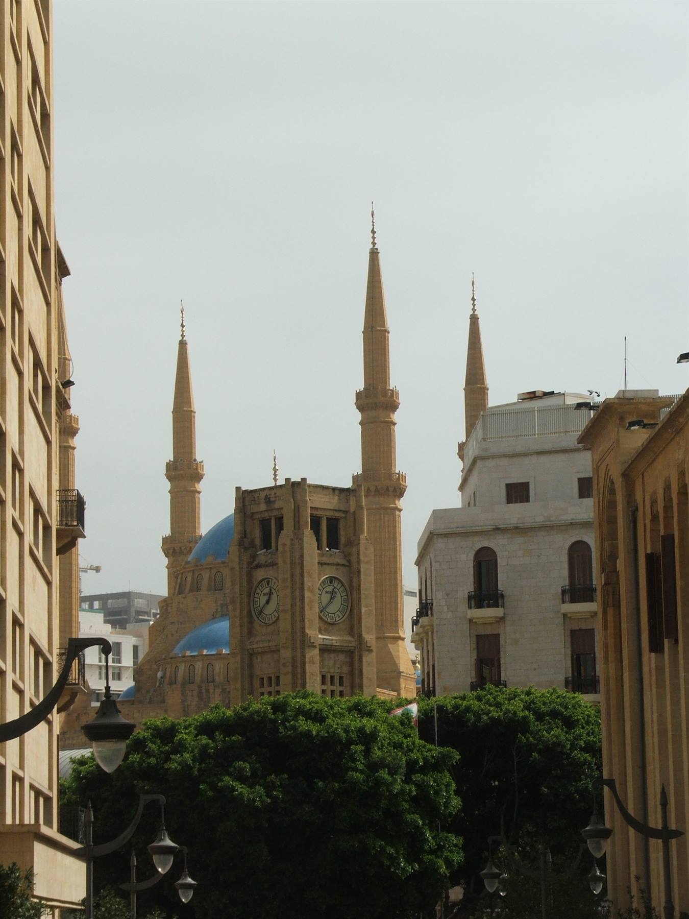 La Torre dell'Etoile e Moschea Al-Amin.