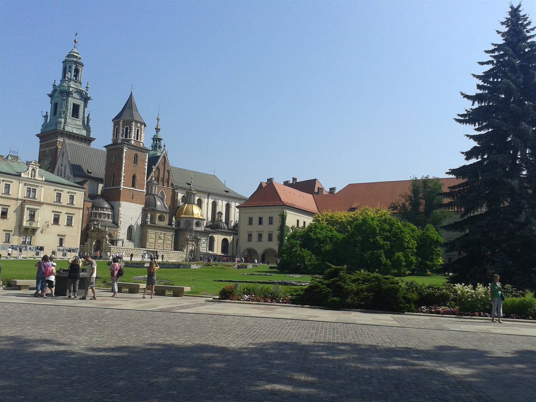Castello di Wawel, spianata interna