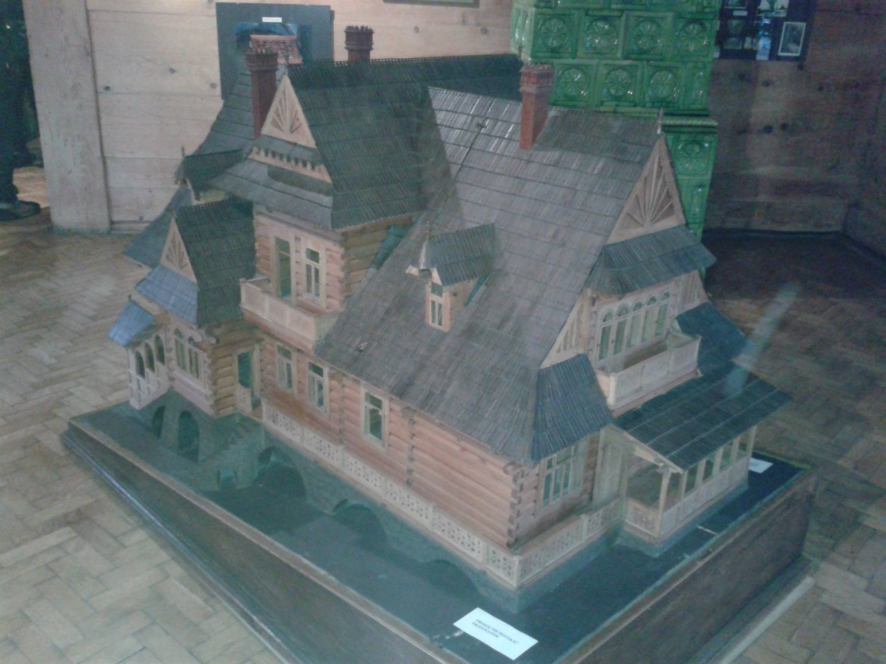 Zakopane, modellino di casa tipica