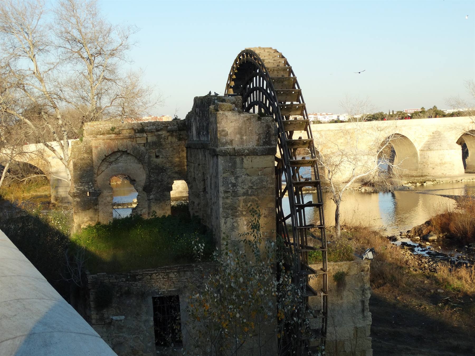 Cordova, il mulino vicino al Ponte Romano