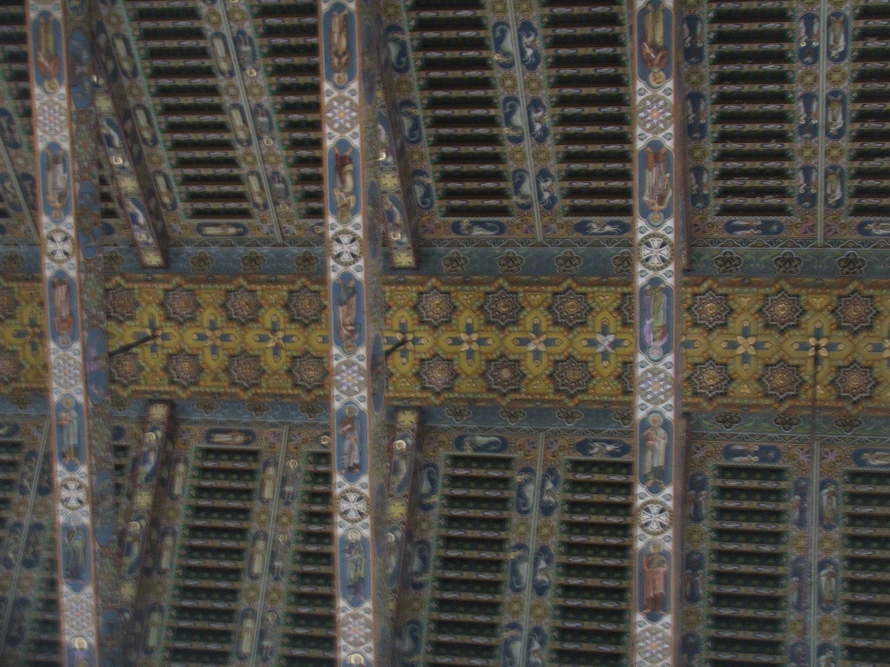 Messina, soffitto della Cattedrale