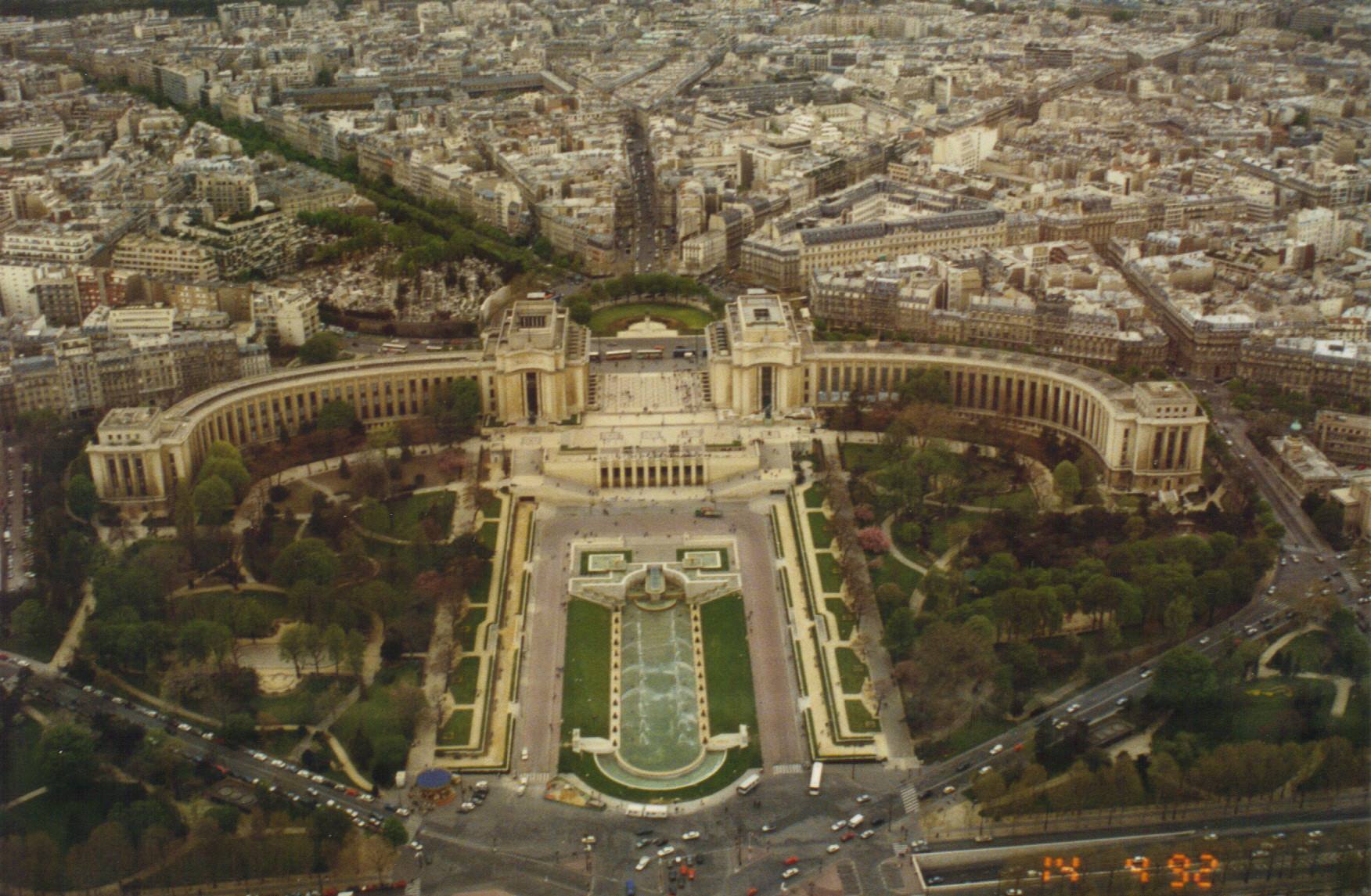 ...dalla Tour Eiffel