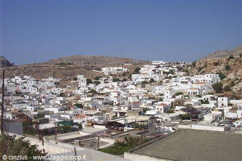 Lindos piccolo presepe sul mare