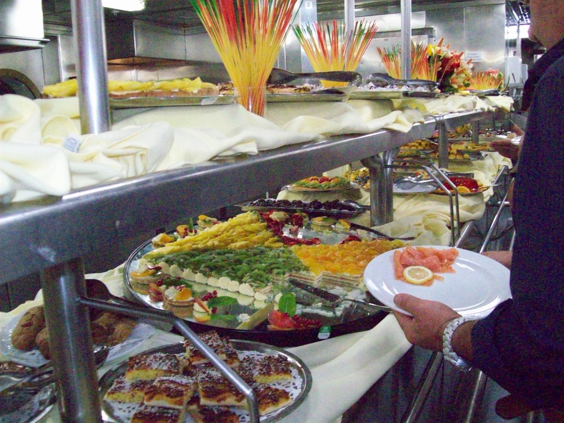altro buffet ma questa volta in cucina.. sempre a mezzanotte