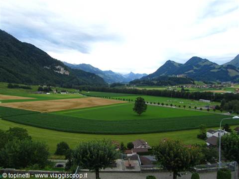 Broc dal terrazzo dell'albergo