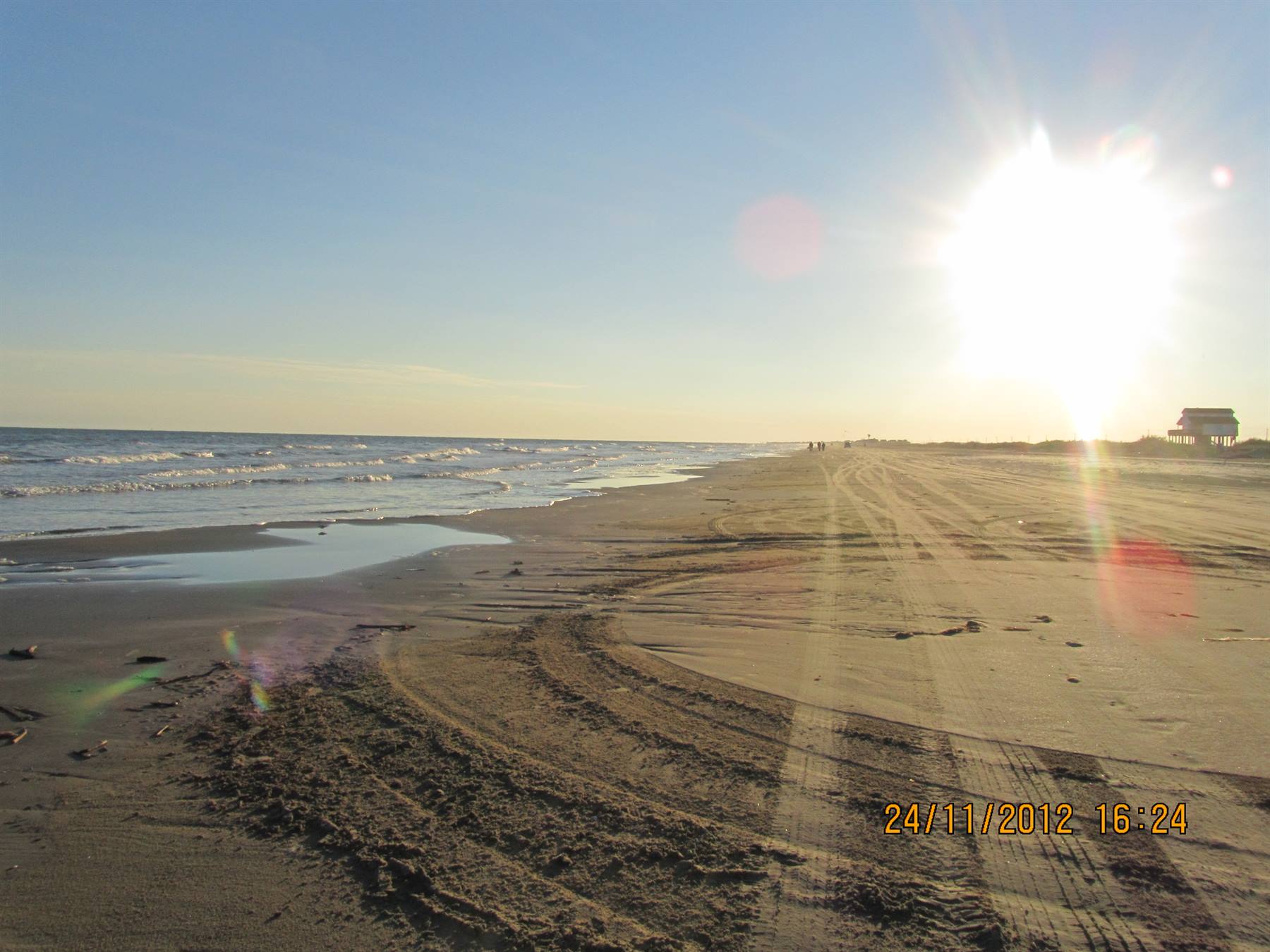 Surf side beach Freeport-  Texas