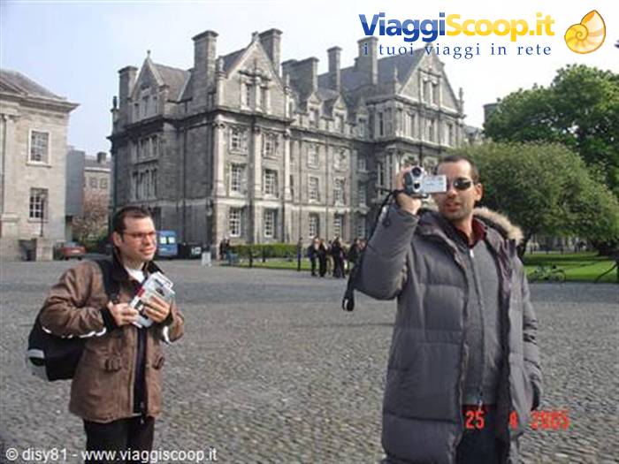 Andrea e Daniele, Trinity College, Dublino