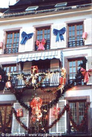 Colmar - decorazioni natalizie