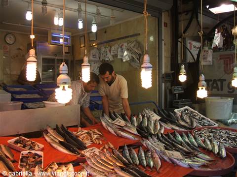 pesce al mercato