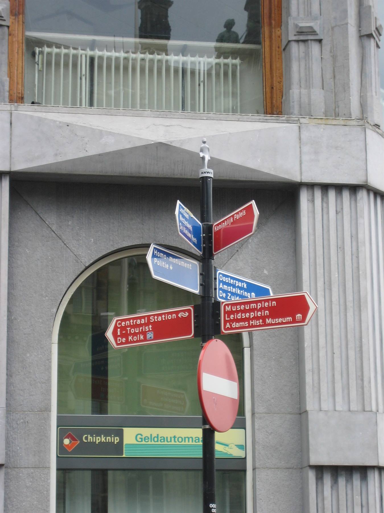 street crossing in Amsterdam