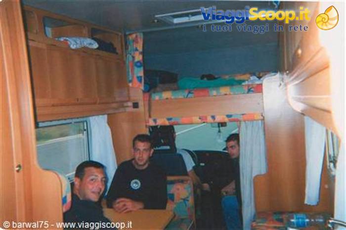 On the camper