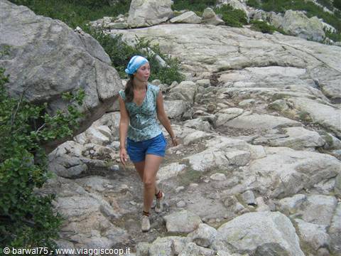 Verso il lago Capitello