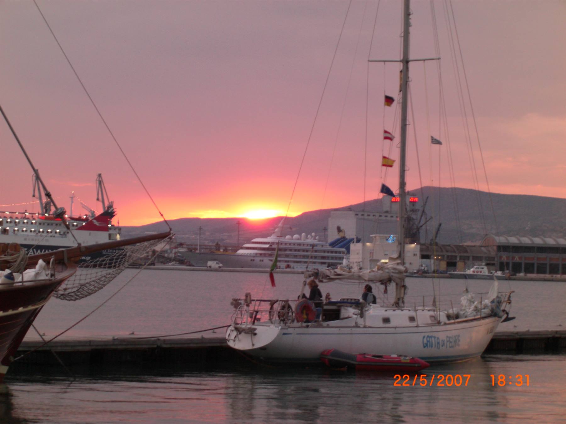 Tramonto a Volos
