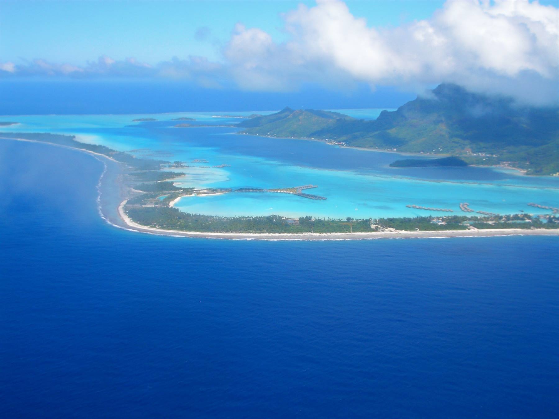 BORA BORA DALL'ALTO