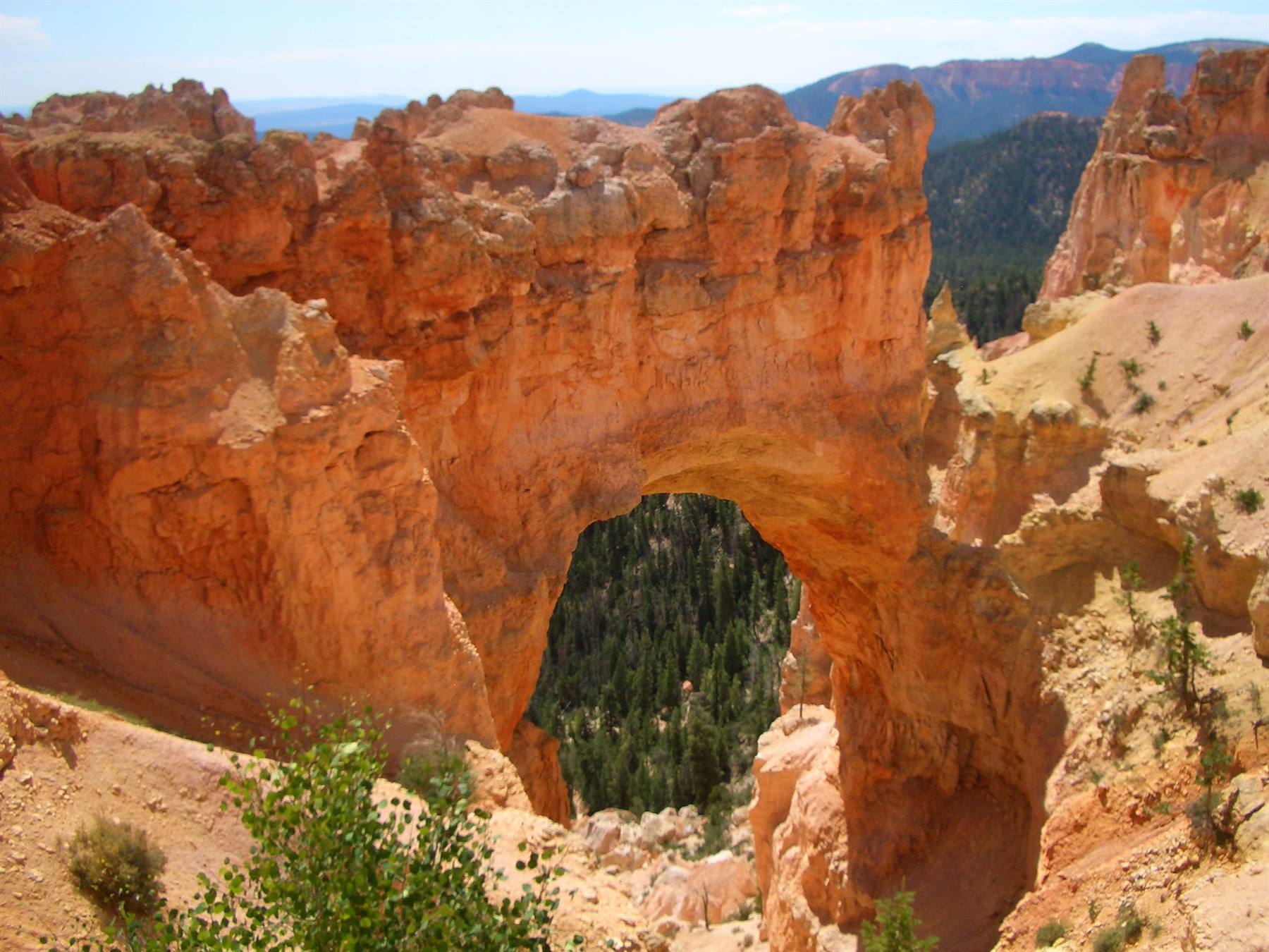 BRYCE CANYON: NATURAL BRIDGE