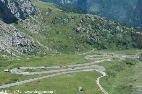 Passo del Pordoi - i tornanti di "Marco"