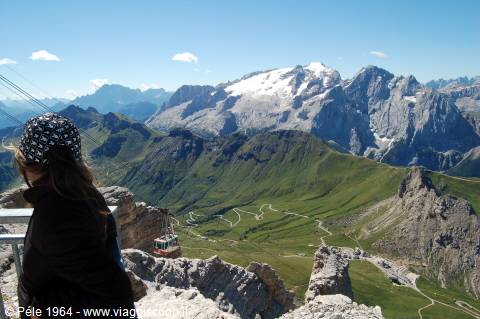 Vista dal Sass Pordoi