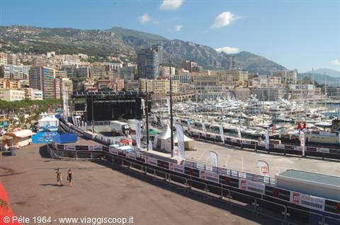 il palco del concerto