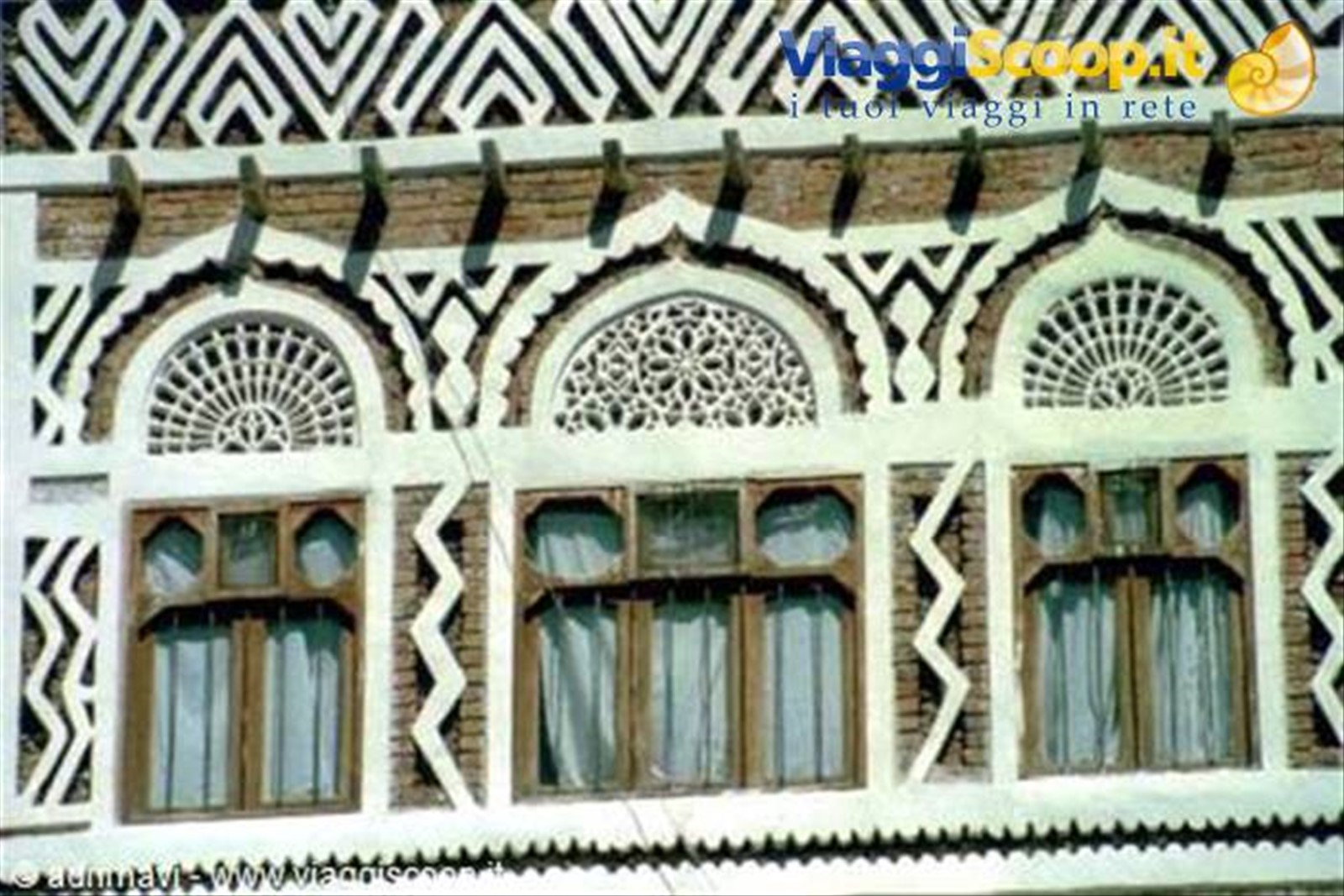 particolare palazzo di Old Sana'a