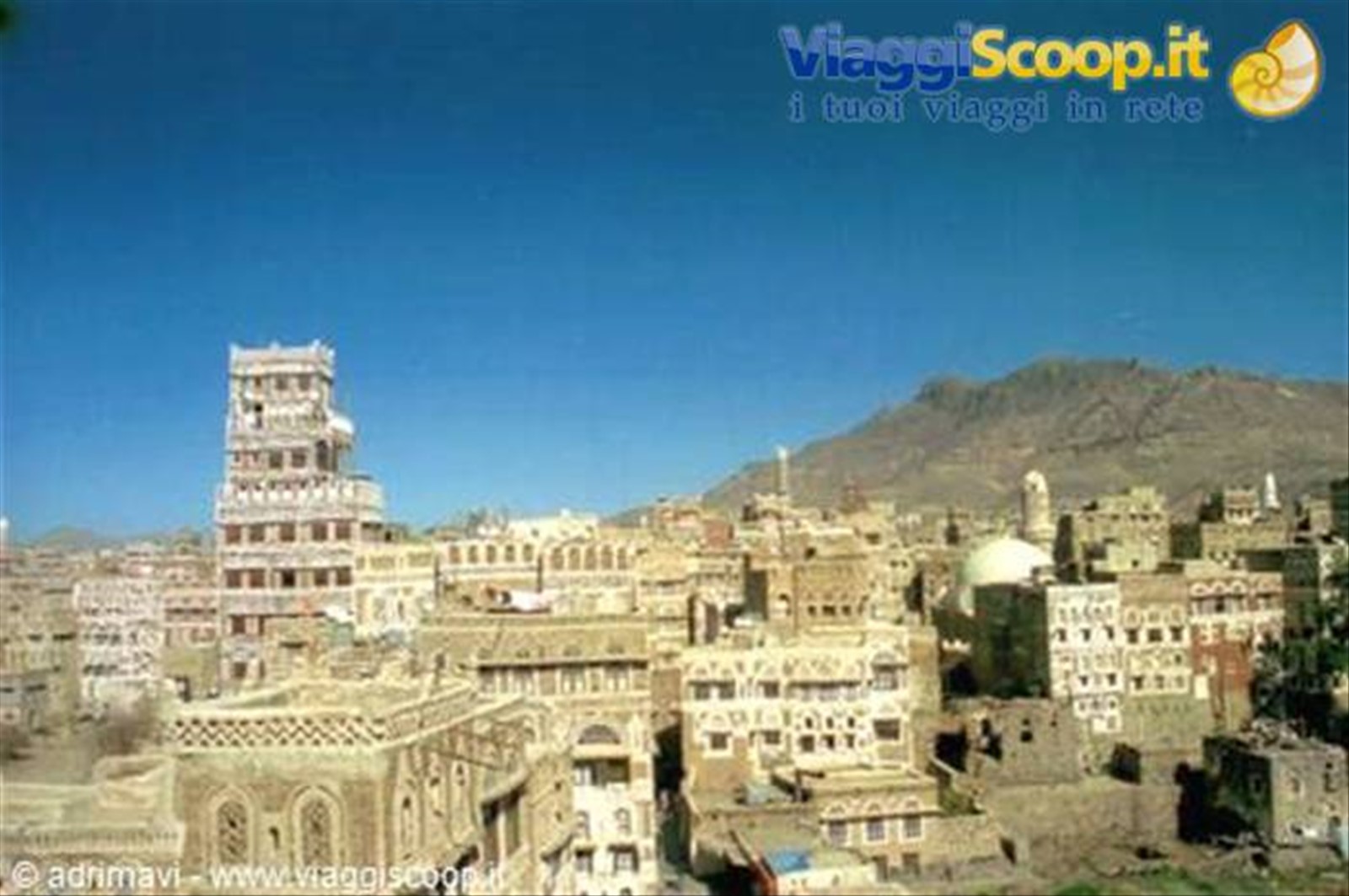 veduta panoramica di Old Sana'a