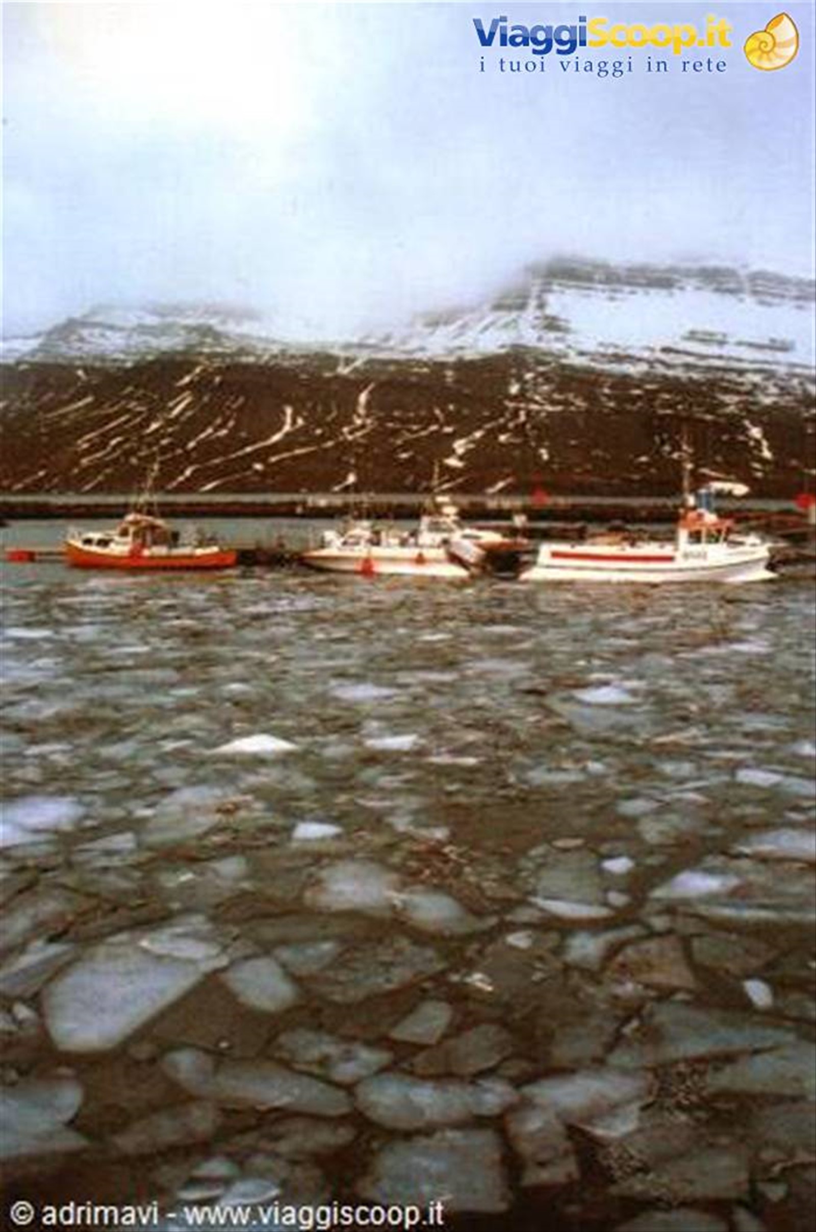 porto ghiacciato - fiordo di Reydarfjordur