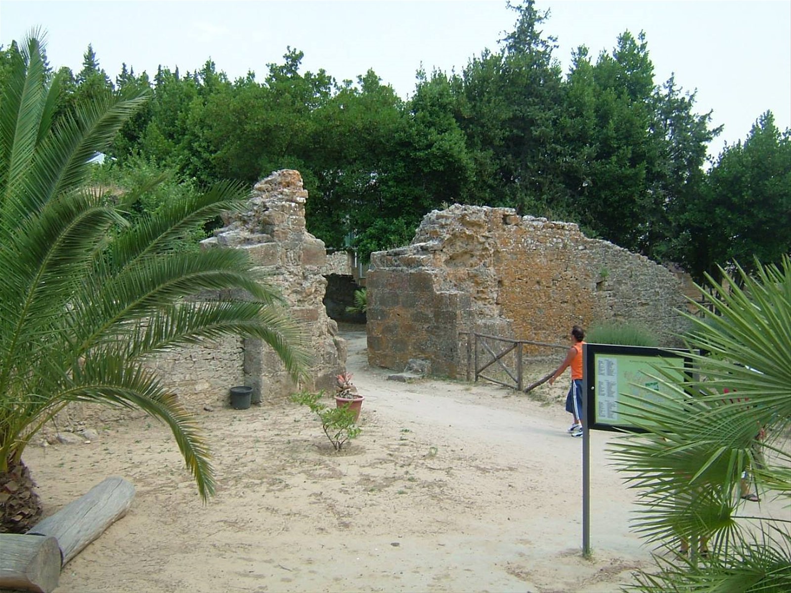 Ingresso alla villa