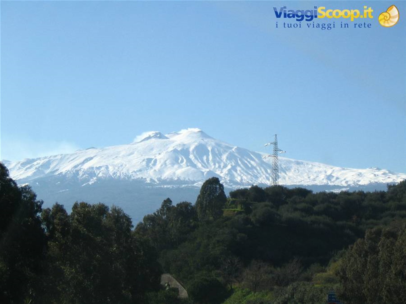 L'Etna innevato