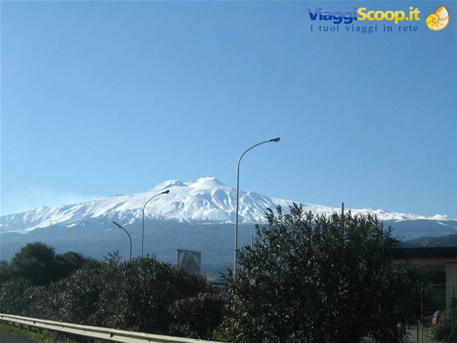 L'Etna innevato