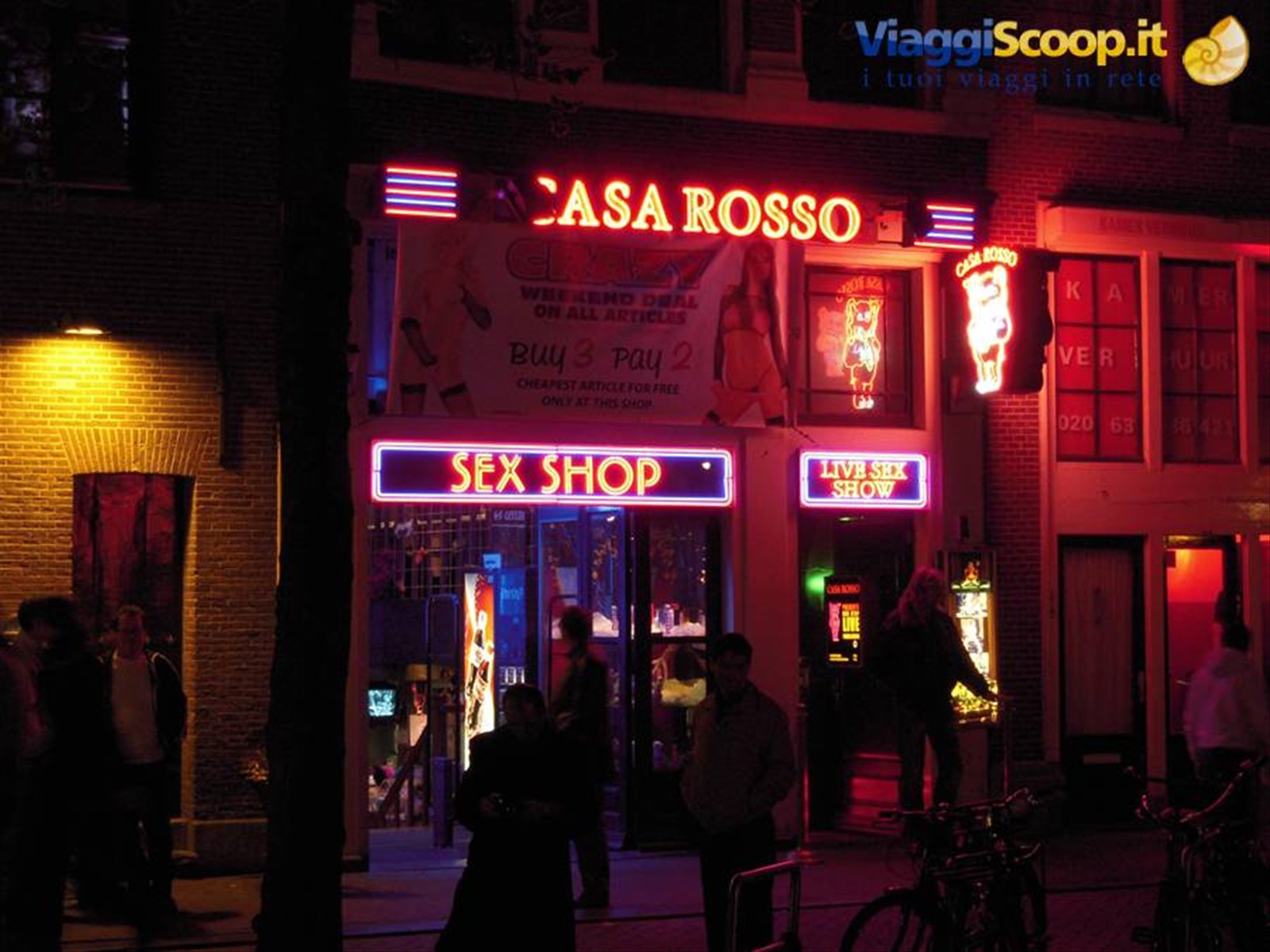 Quartiere a luci rosse