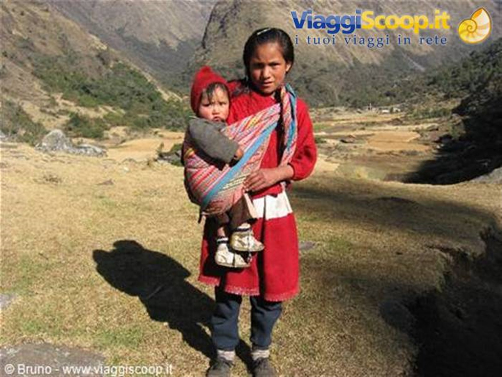 Trekking nella Cordillera Blanca - Bambini incontrati nella quarta tappa