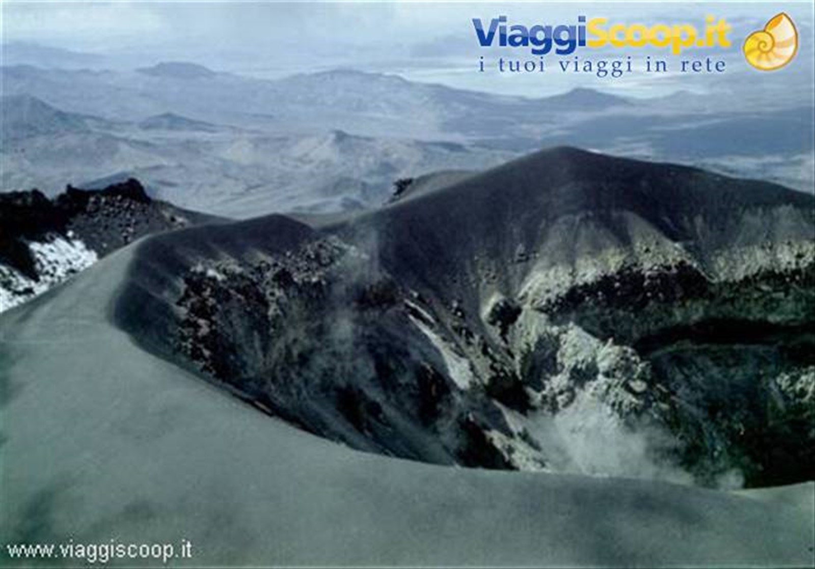 Il cratere del Vulcano Misti
