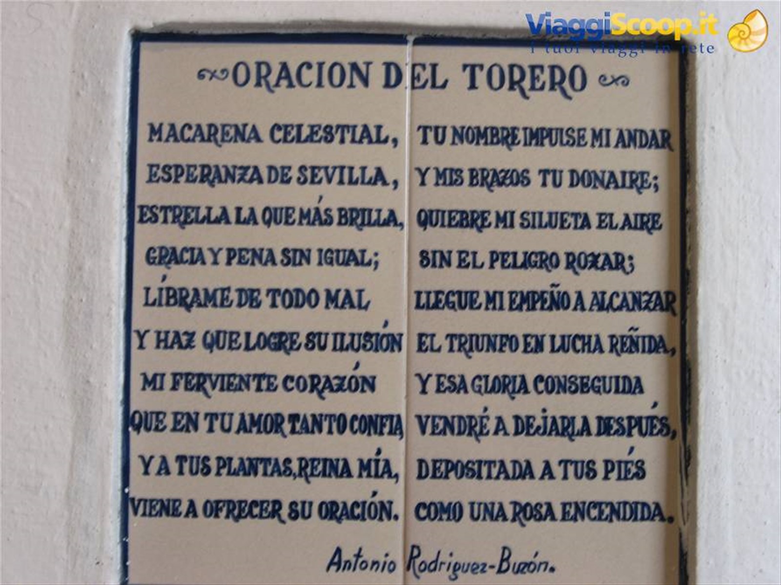 plaza de toros : la preghiera del toreador