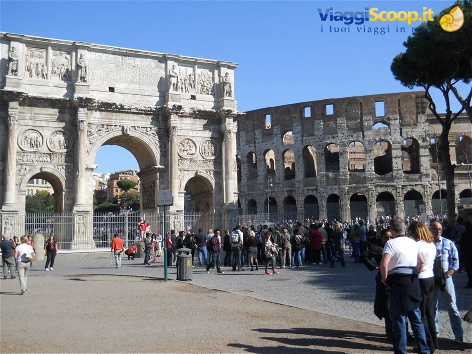 Colosseo e Arco Costantino