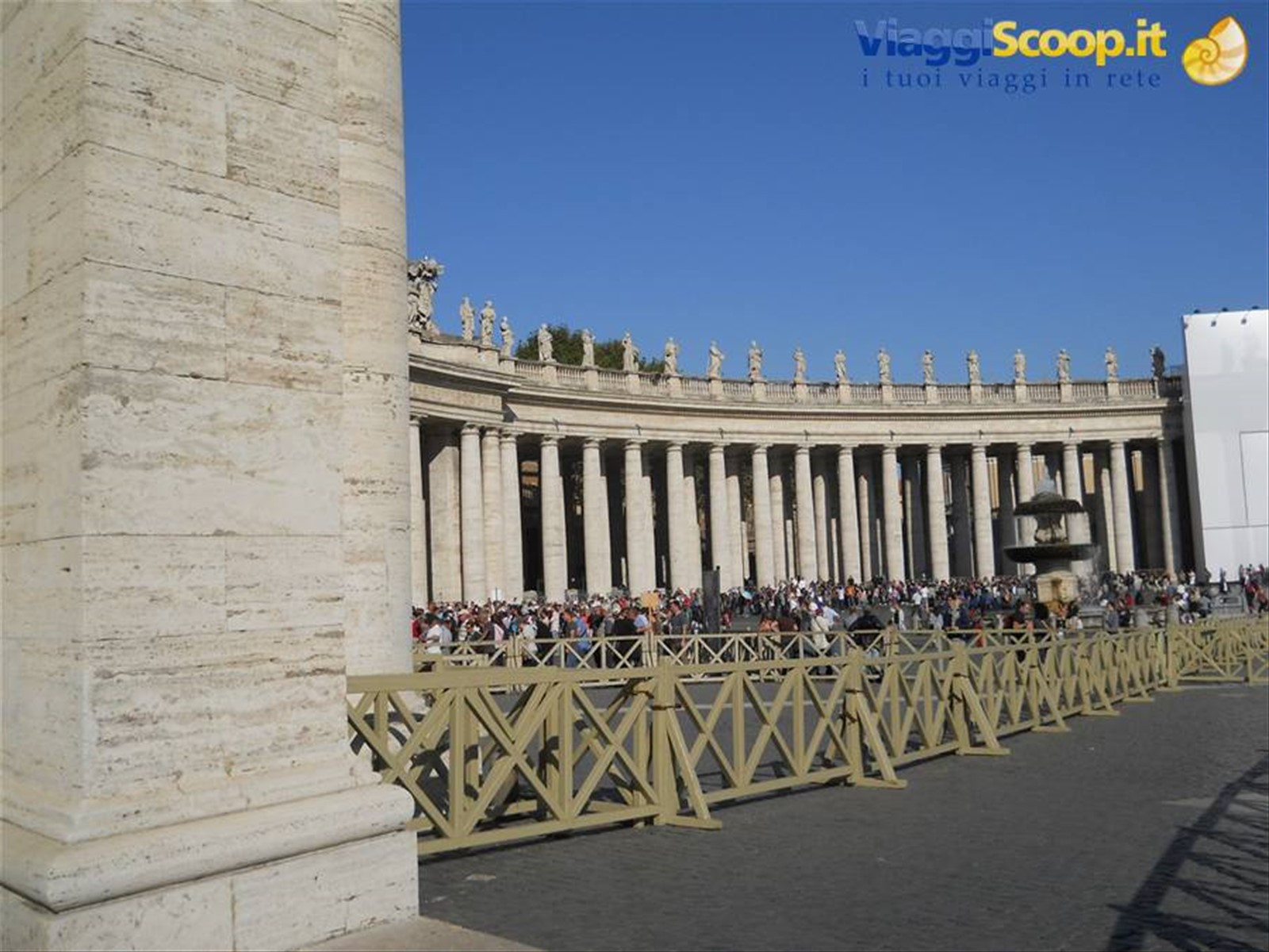 San Pietro il colonnato del Bernini