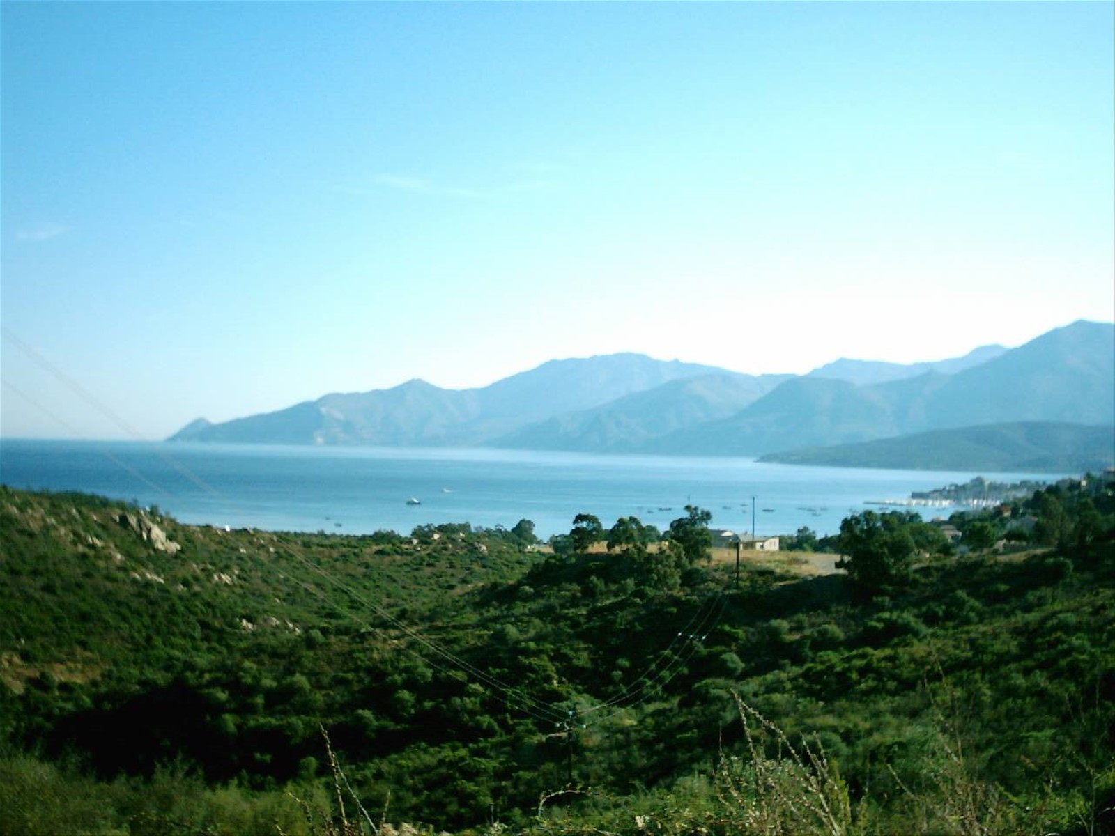 Vista baia Saint _ Florent