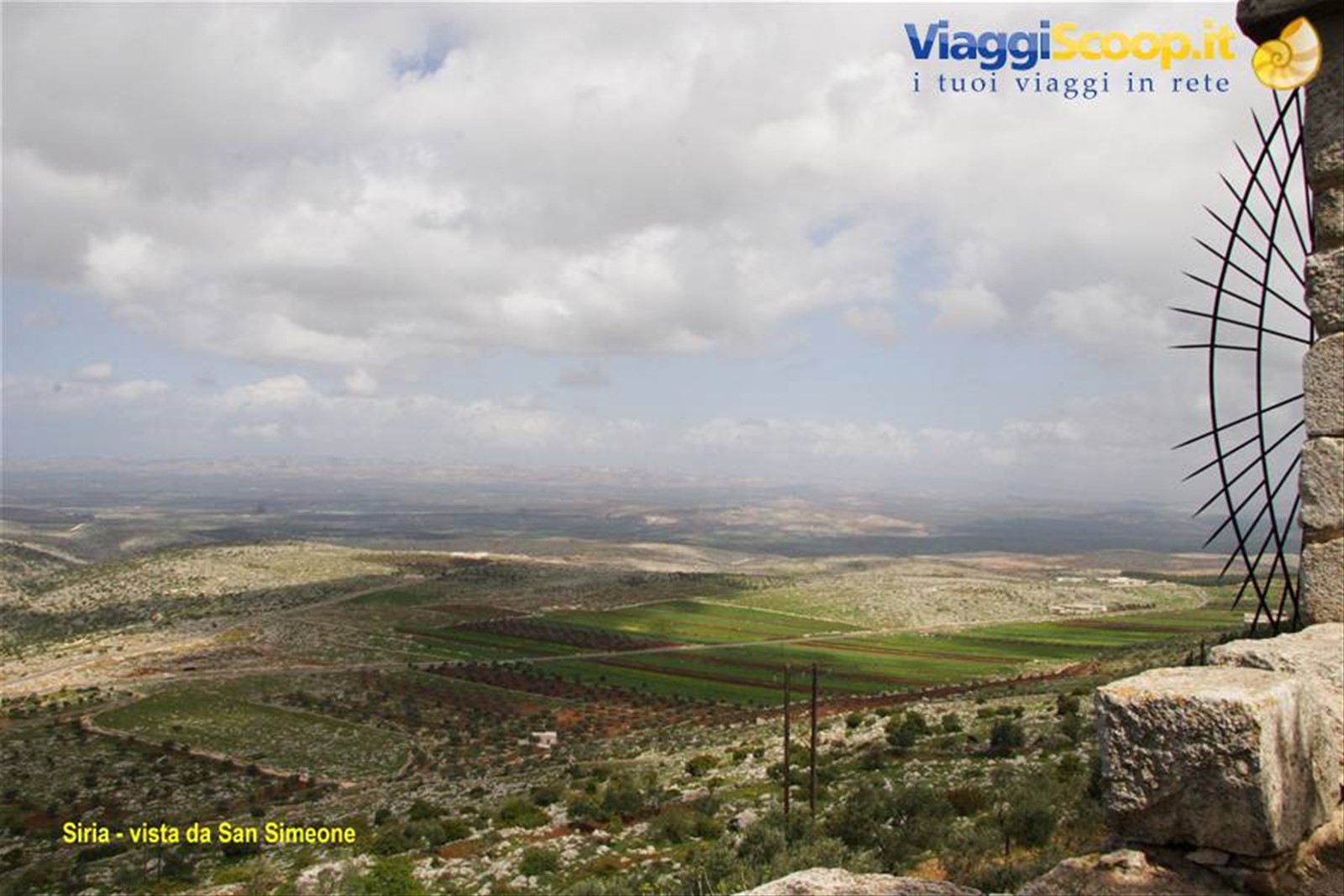 Siria - vista dalla Chiesa di San Simeone Stilista