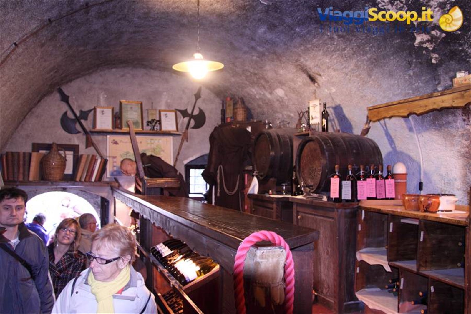 Castello di Bled - la cantina