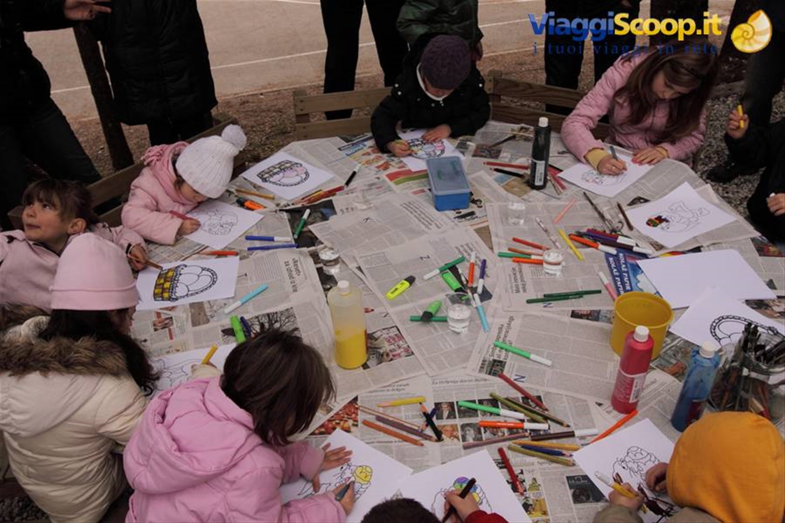 Campeggio Bled - i bambini creano