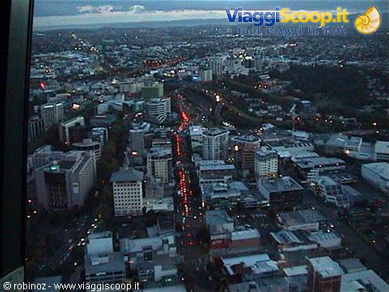Auckland dalla sky tower