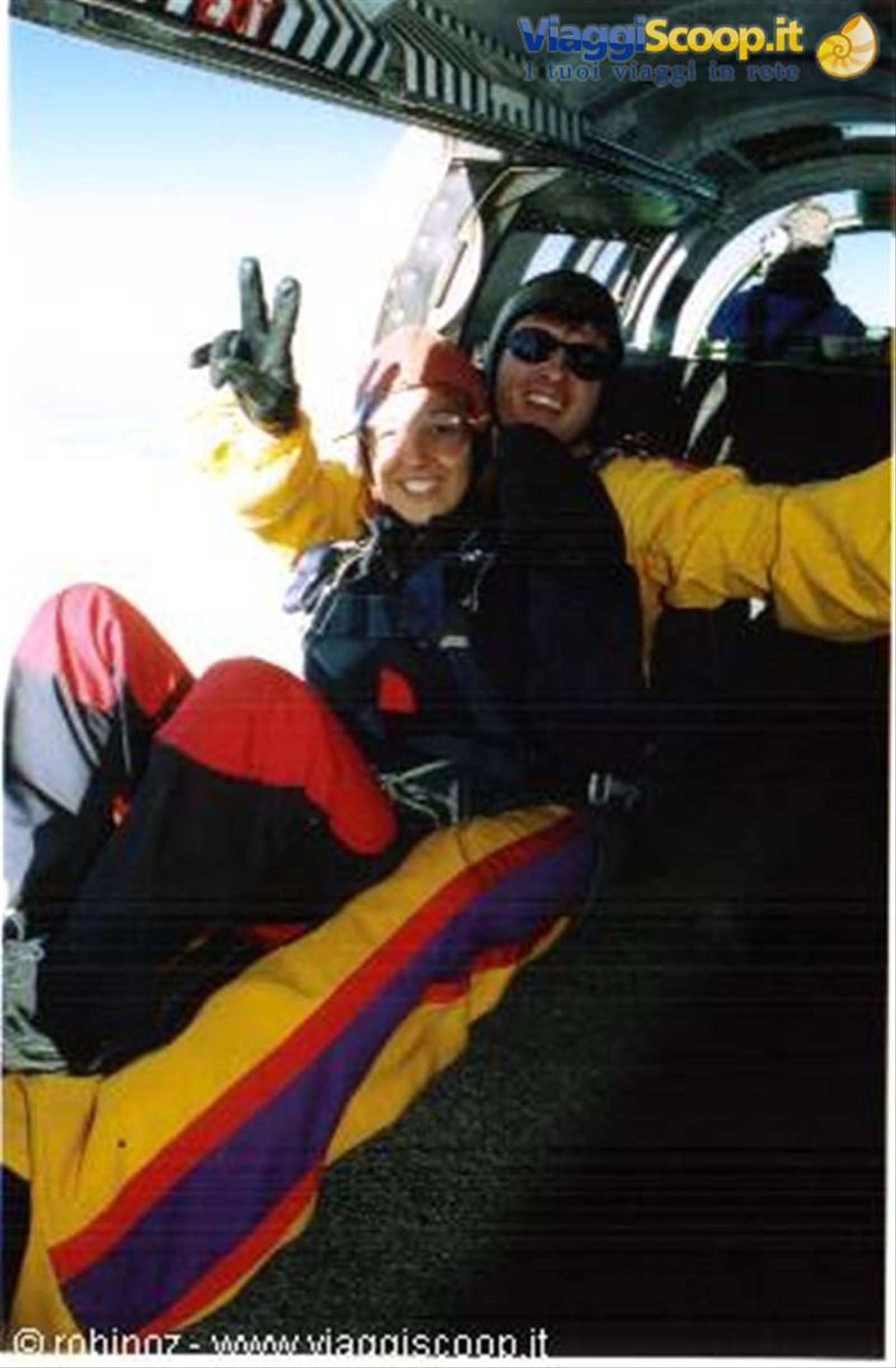 Io e Peter prima del grande salto!