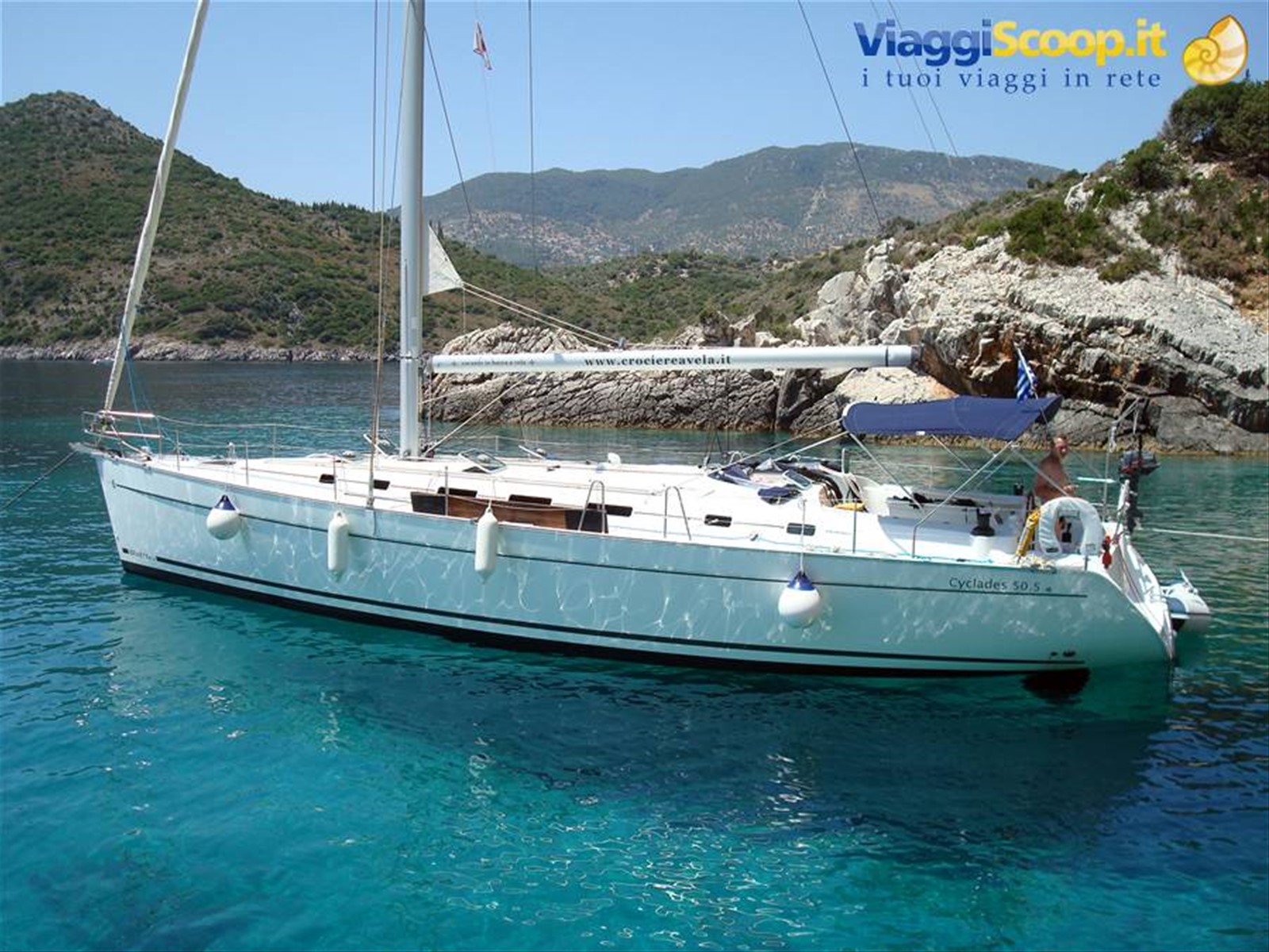 Big Mama in rada a Cefalonia
