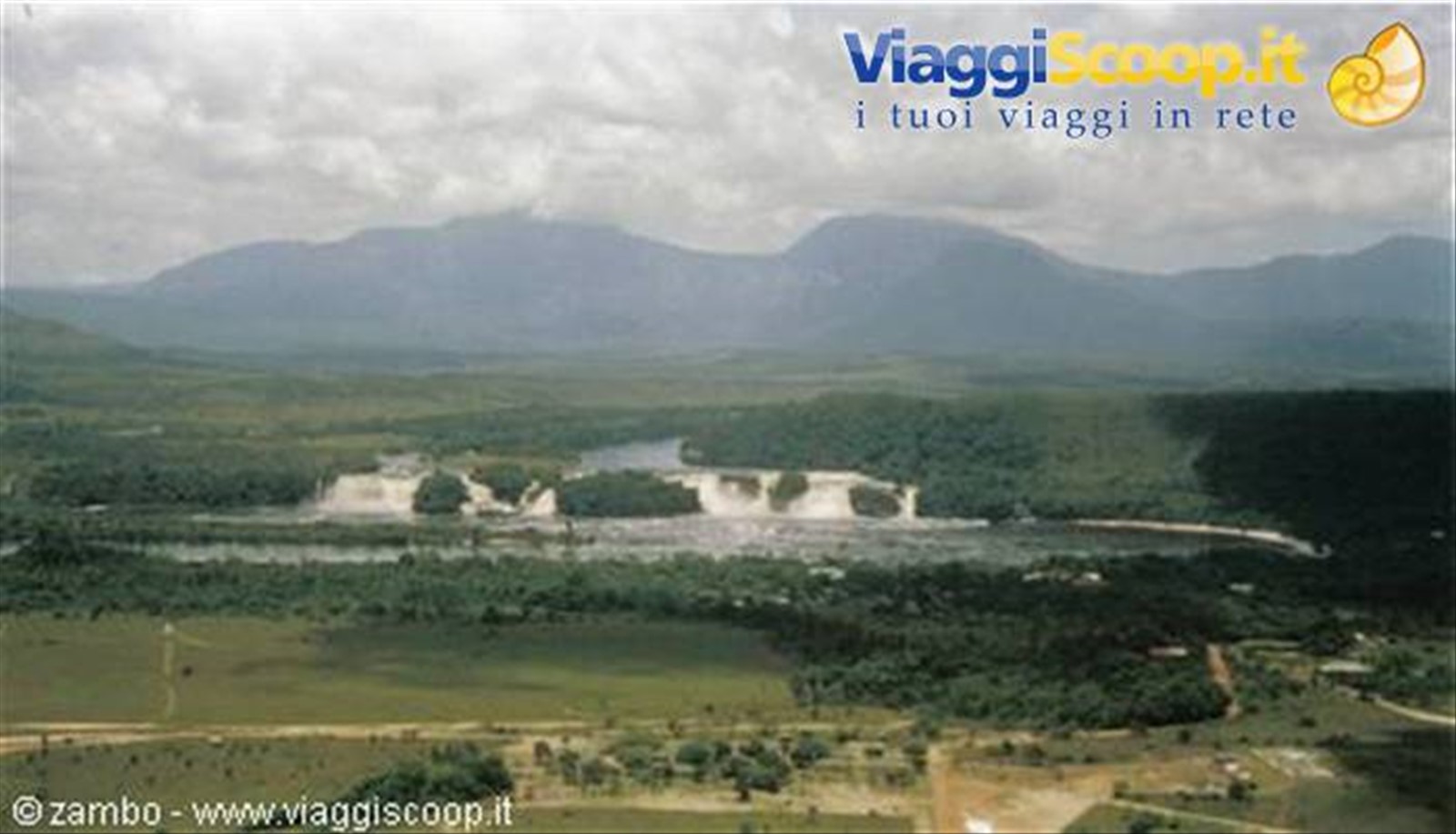 Canaima dall'alto