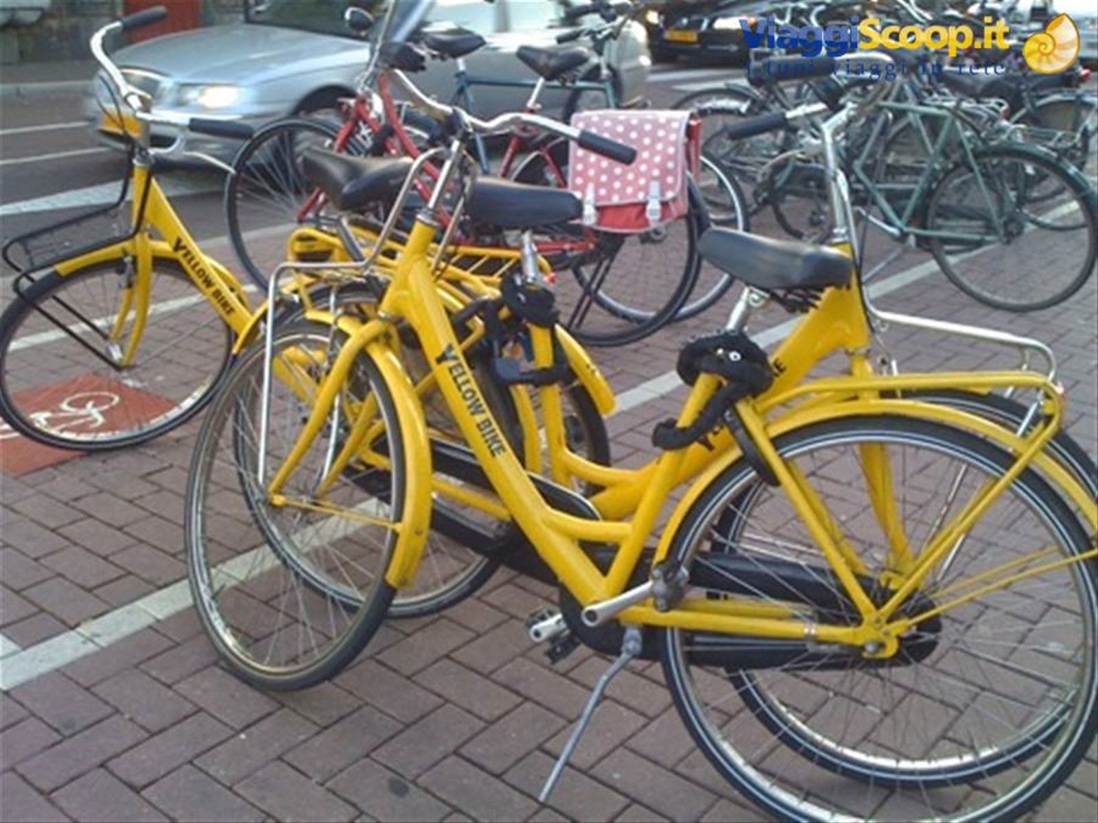 Yellow bike